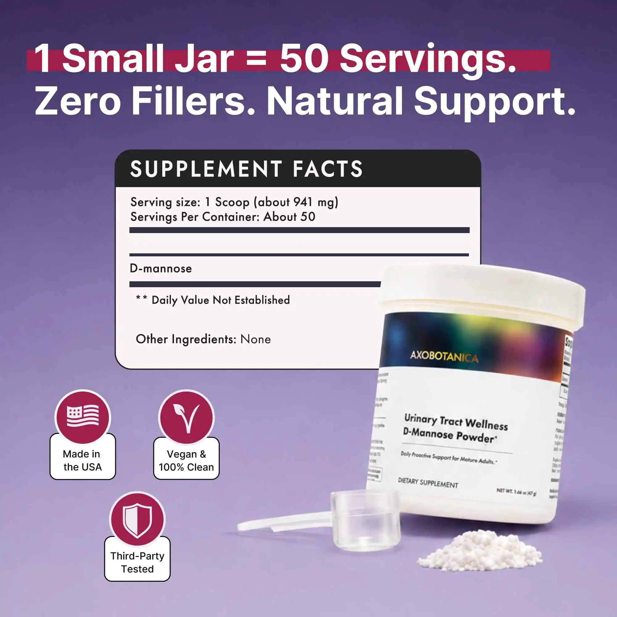 Urinary Tract Wellness D-Mannose Powder