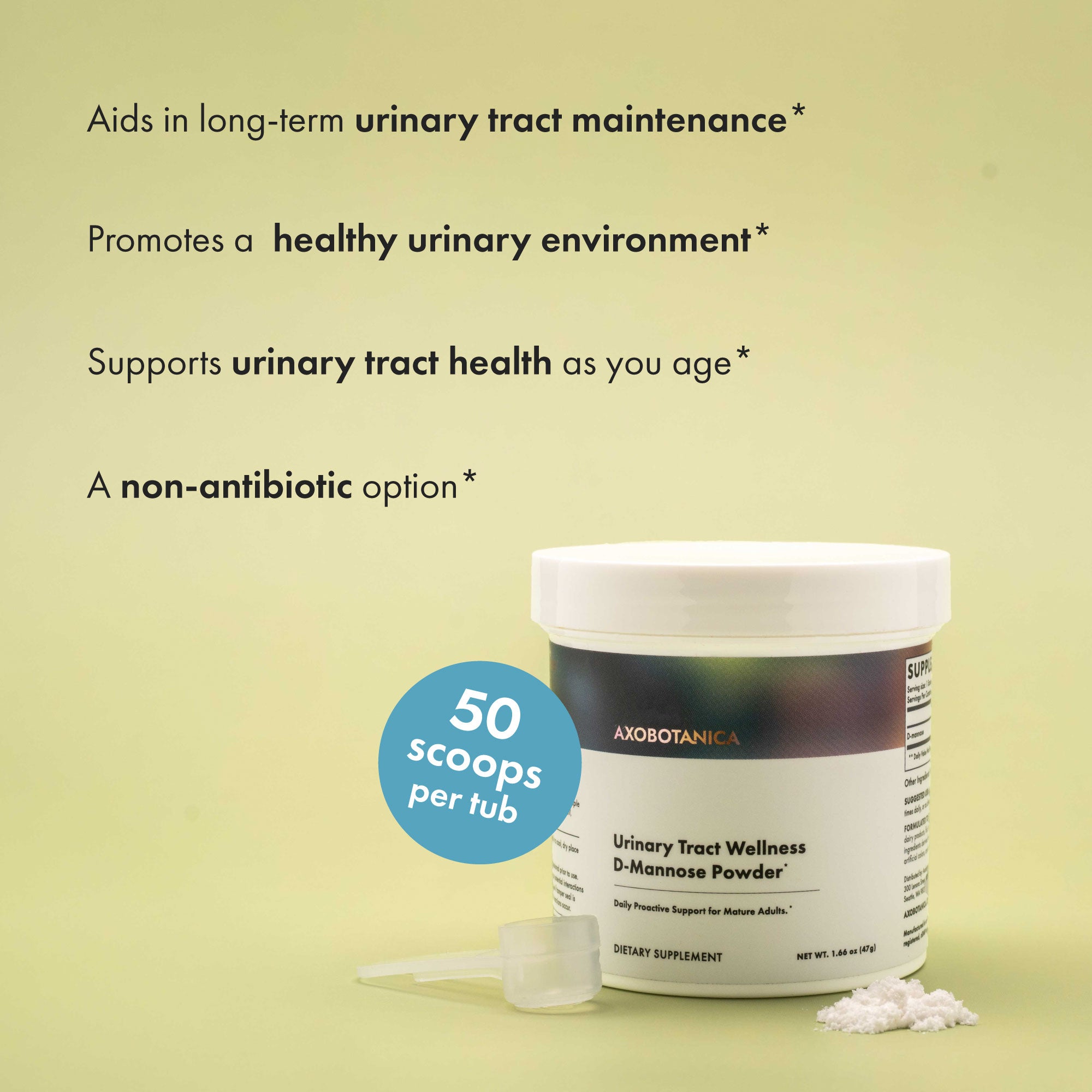 Urinary Tract Wellness D-Mannose Powder