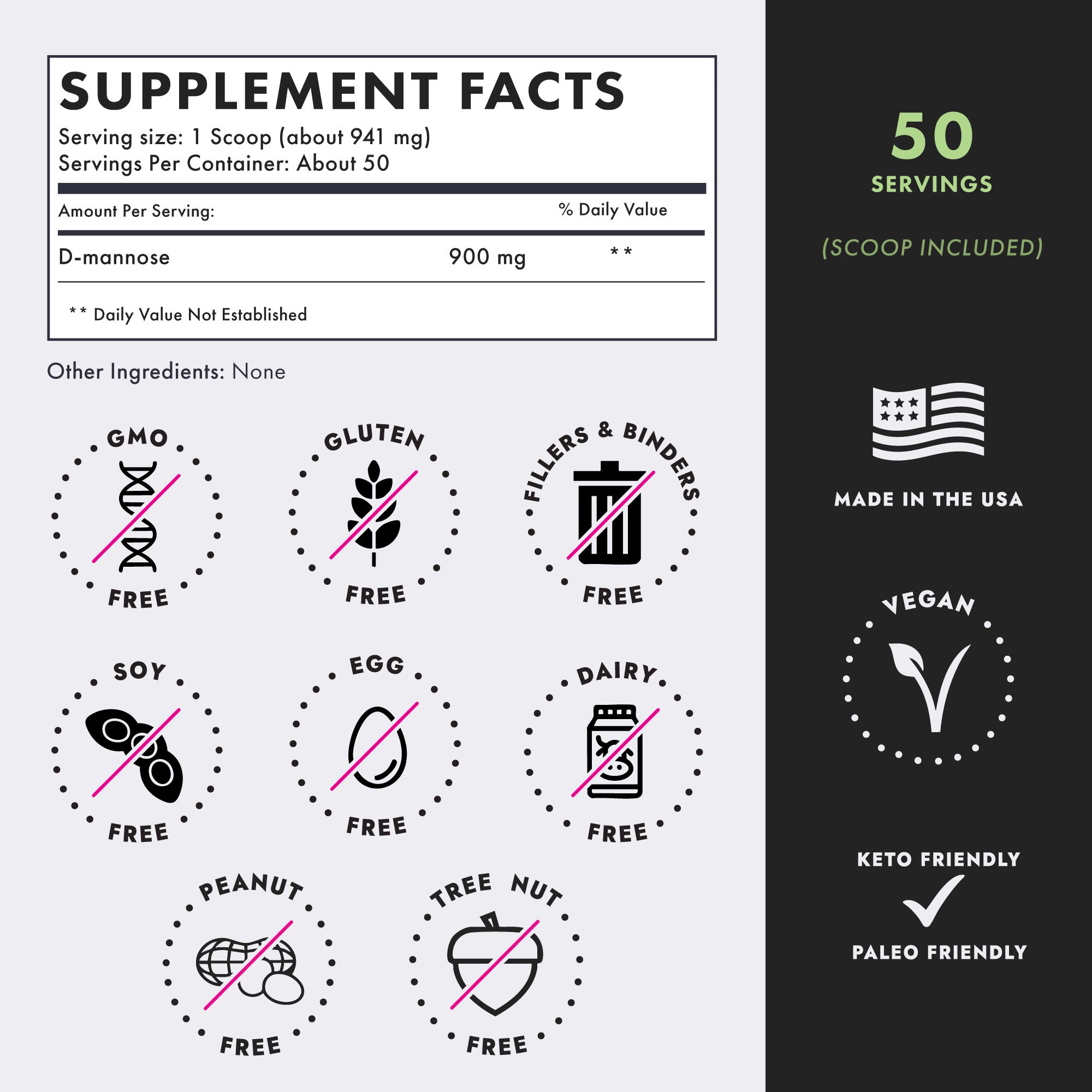 Urinary Tract Wellness D-Mannose Powder